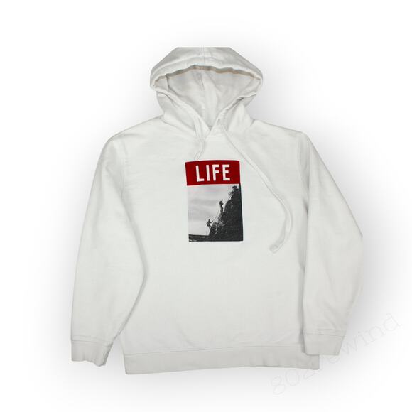Large (runs small) ZARA x LIFE Magazine Mountain Climbers Hike Hoodie - Picture 10 of 13